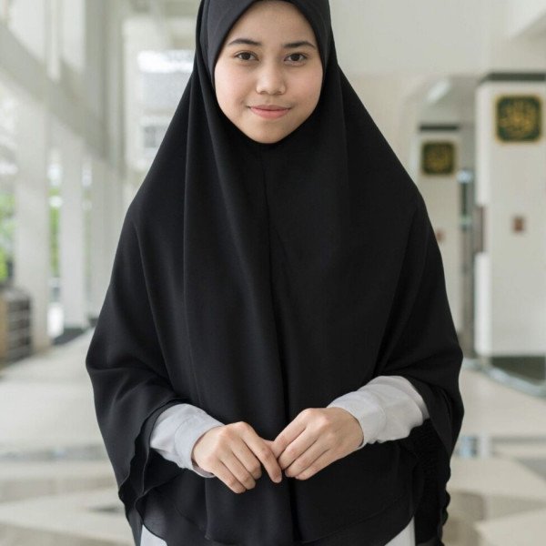 Tudung Arafah Pure Black