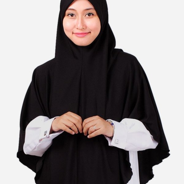 Tudung Salwani Pure Black