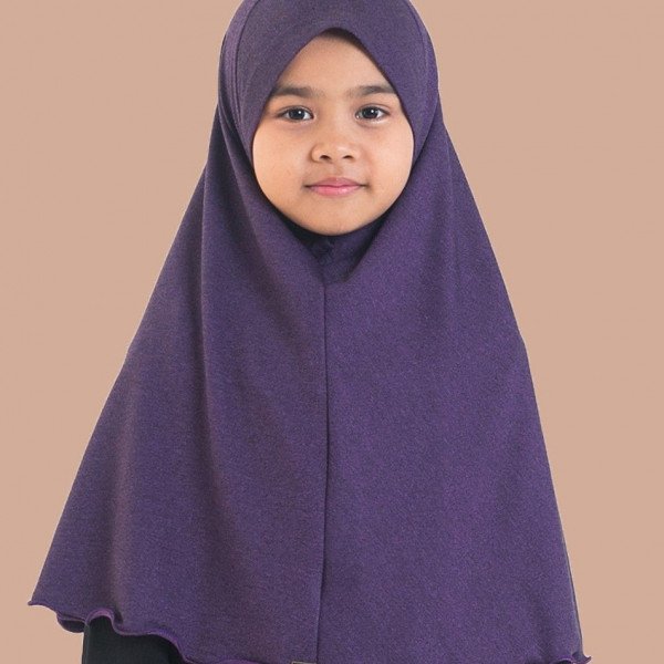 Tudung Salwani Jr Purple