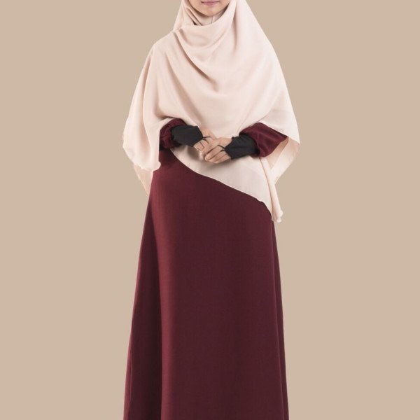 Jubah Anis Maroon