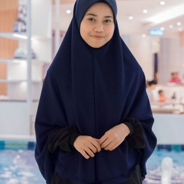 Tudung Arafah Navy Blue