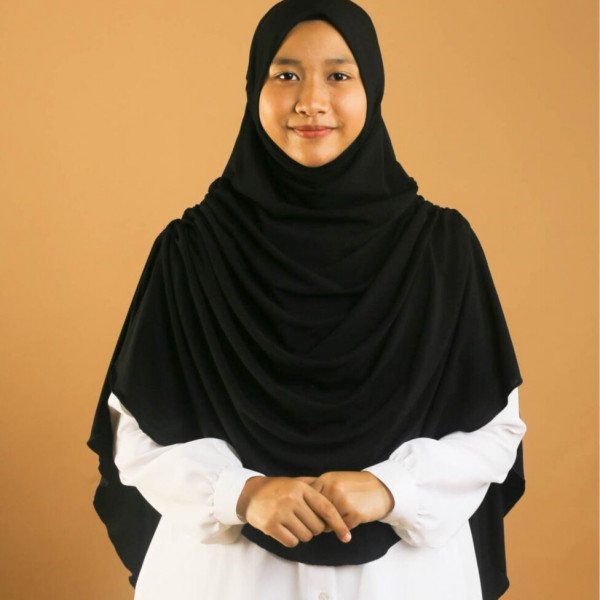 Tudung Sumayyah 2.0 Pure Black