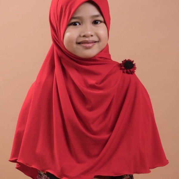 Tudung Ayuni 2.0 Crimson Red