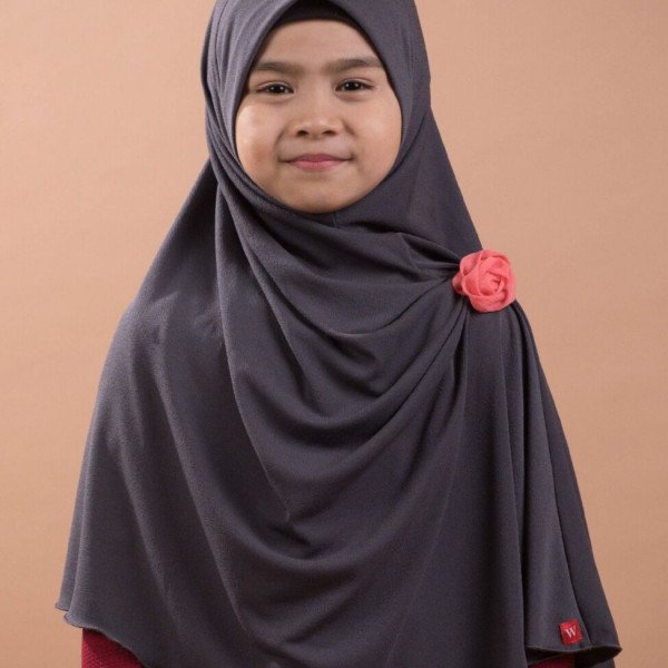 Tudung Ayuni 2.0 Dim Grey